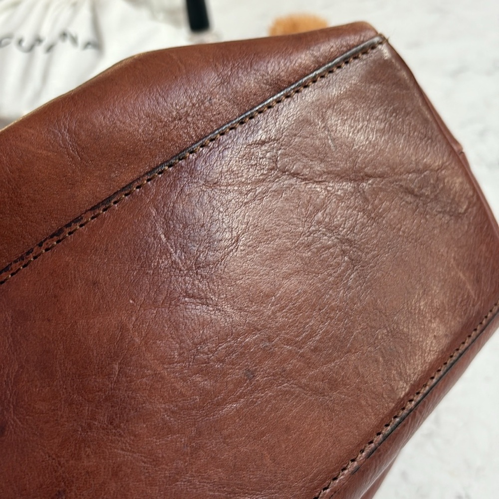 BROWN LEATHER BAGPACK - Picture 11 of 11